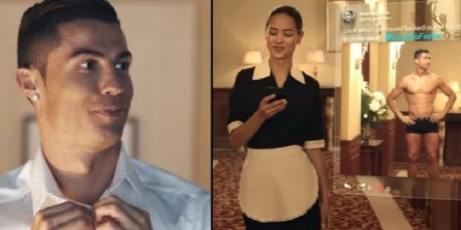 Foto-foto Cantik Amy Reynolds ,Pelayan Hotel yang Menolong Cristiano Ronaldo Ketika Terkunci di Luar Kamar Hotel