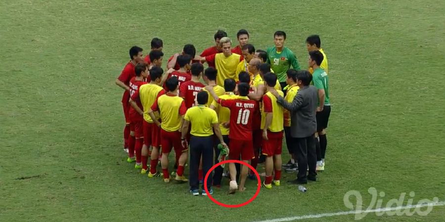 Kapten Vietnam Jadi Korban Keganasan Pemain UEA pada Sepak Bola Asian Games 2018