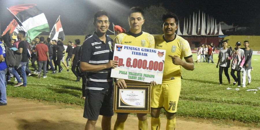 Tampil Gemilang, Kiper Terbaik Piala Walikota Padang Kembali ke Borneo FC