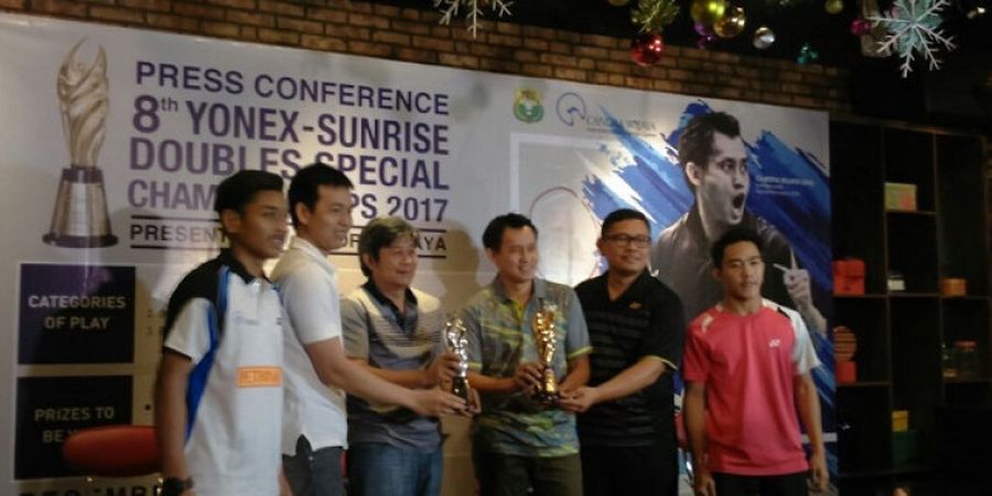 Turnamen Doubles Championships Persembahan Candra Wijaya Fokus kepada Pembinaan Atlet Muda