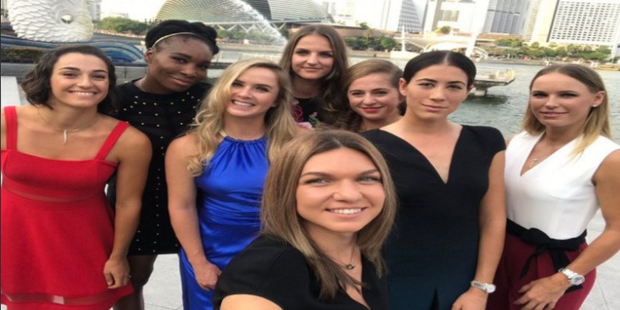 Hasil Drawing WTA Finals 2017 - 8 Petenis Putri Siap Bertarung di Singapura