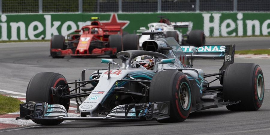 Hasil FP2 F1 GP Prancis 2018- Diwarnai Drama, Lewis Hamilton Kembali Jadi yang Tercepat