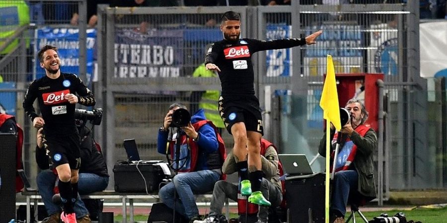 Lorenzo Insigne Bikin Rekor, Napoli Tempel Roma