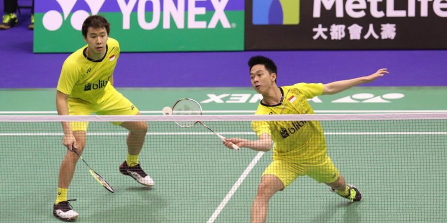 Taklukkan Wakil China, Marcus/Kevin ke Final Hong Kong Terbuka 2017