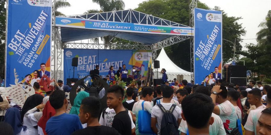 Generasi Muda Palembang Bakar Api Semangat Asian Games 2018 Lewat Gerakan #DukungBersama