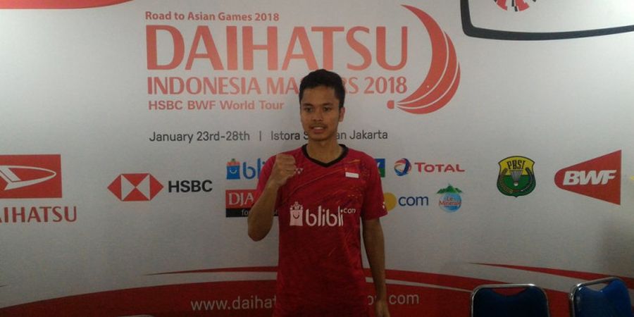 Anthony Ginting: Pada Gim Ke-2, Saya Masuk ke Permainan Lawan