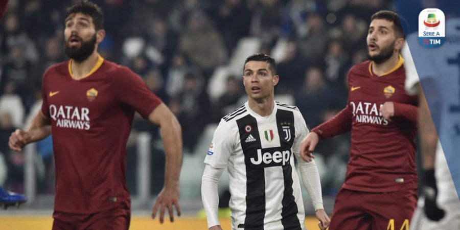 Hasil Liga Italia - Assist Cristiano Ronaldo Berujung VAR, Juventus Tundukkan Roma