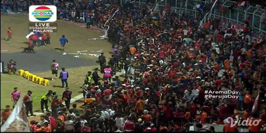 BREAKING NEWS - Jelang Pertandingan Arema FC Vs Persija Jakarta, Penonton Membeludak