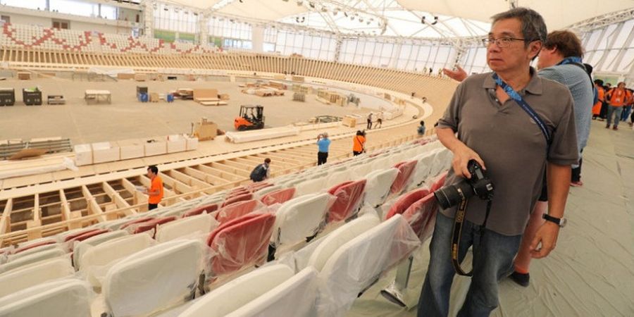 Akhir April 2018, Lintasan Sepeda Velodrome Rawamangun Selesai Dikerjakan