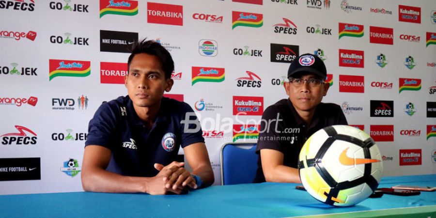 Joko Susilo Jadikan Laga Kontra Mitra Kukar sebagai Modal Penting Arema FC