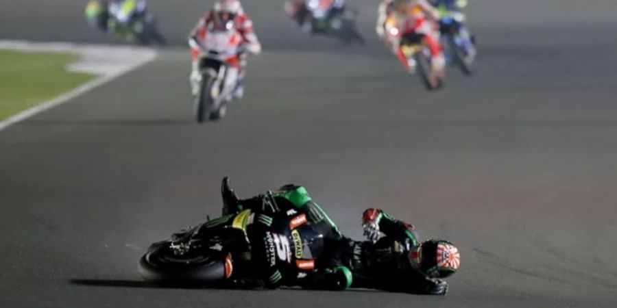 Torehan Rossi, Marquez, dan Dovizioso Bisa Buat Zarco Khawatir meski Cetak Waktu Tercepat pada Tes Pramusim Qatar