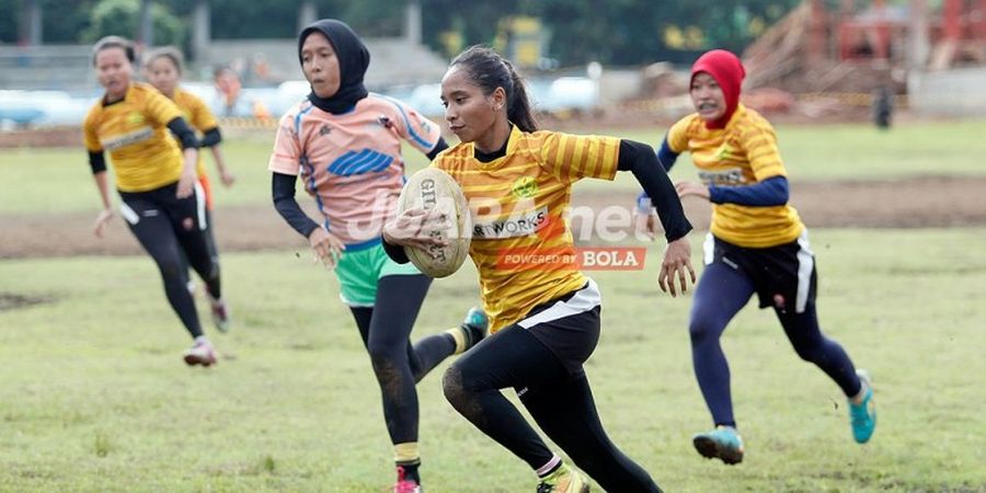 Gumuk Pasir Jadi Pilihan Rugbi Tujuh Mempersiapkan Tim Jelang Asian Games 2018