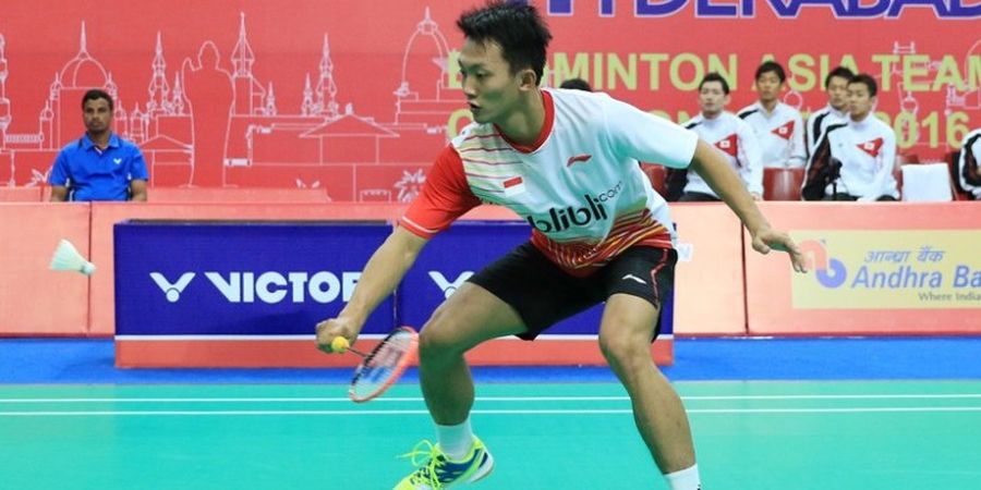 Ihsan Maulana Kalah, Tim Thomas Indonesia Tertinggal dari Jepang