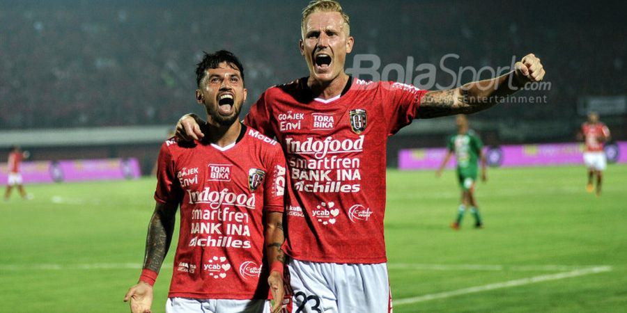 Gol Stefano Lilipaly Jadi Penentu Kemenangan Bali United atas PSMS Medan