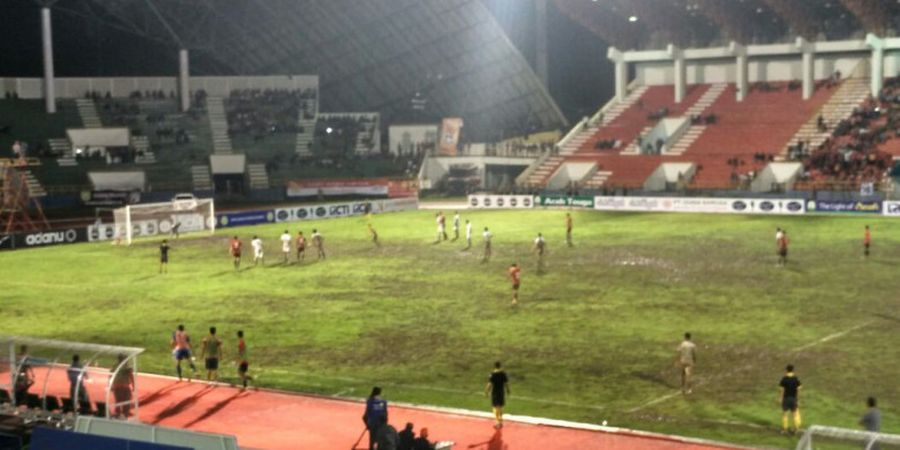 Aceh World Solidarity Cup 2017 - Timnas Indonesia Unggul 3-1 atas Mongolia pada Babak Pertama