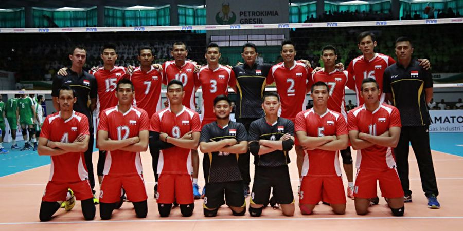 Tim Voli Putra Indonesia Jaga Peluang ke Semifinal Piala LienVietPostBank 2018