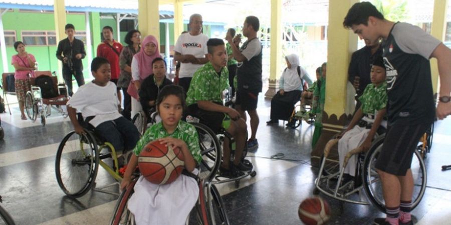 Berbagi Semangat di YPAC Surakarta, Ini Tujuan Timnas Basket Kursi Roda Indonesia
