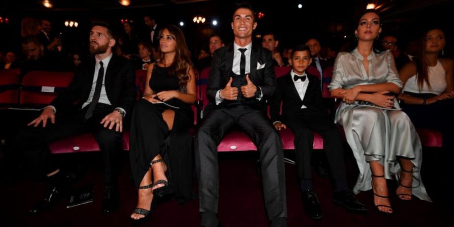 Ini yang Dilakukan Anak Cristiano Ronaldo ke Lionel Messi sehingga Jadi Viral