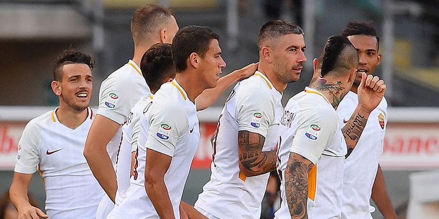 Hasil Akhir AS Roma Vs Bologna - Gol Tendangan Voli Warnai Kemenangan Giallorossi