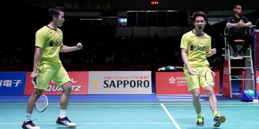 Denmark Open 2017 - Tumbangkan Wakil Tuan Rumah, Marcus Gideon/Kevin Sanjaya Berpotensi Jumpa Ricky/Angga di Semifinal