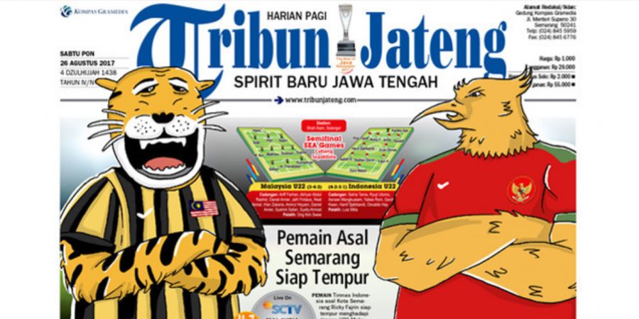 Malaysia Vs Indonesia - Ilustrasi Laga Klasik ASEAN, Netizen Salah Fokus ke Macan Cisewu