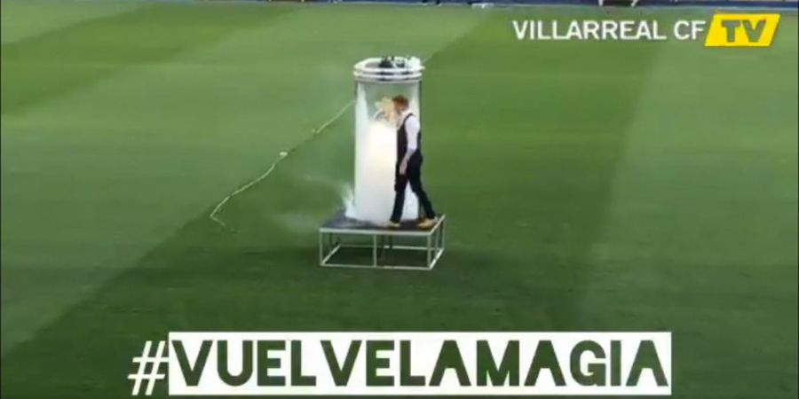 Anti-mainstream, Villarreal Presentasikan Santi Cazorla dengan Aksi Sulap