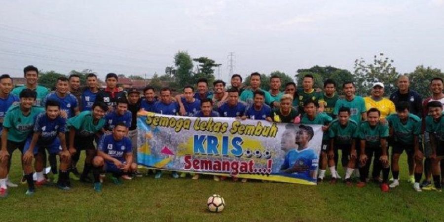 Bantu Krisna Adi, Pesepak Bola DIY Gelar Laga Solidaritas