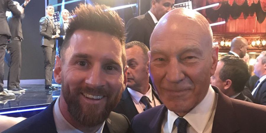 Pentolan X-Men Bertemu 'Tuhan' di Acara The Best FIFA Football Awards 2017