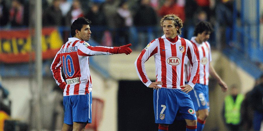 Aguero-Forlan, Duet Striker Atletico Madrid Terfavorit