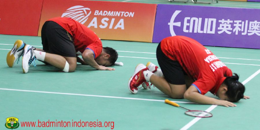 7 Fakta di Balik Emas Ganda Campuran Indonesia di Kejuaraan Asia Junior 2017