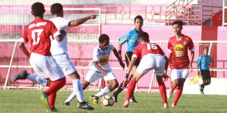 Arema FC U-17 Memenangi Laga Perdana Piala Suratin 2017