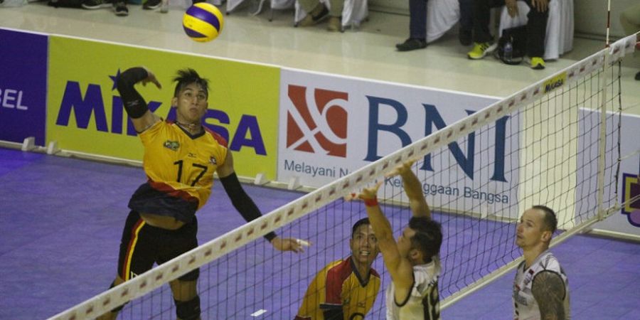 Bank Sumsel Tunda Raih Tiket 4 Besar Proliga 2018 Setelah Dikalahkan Samator