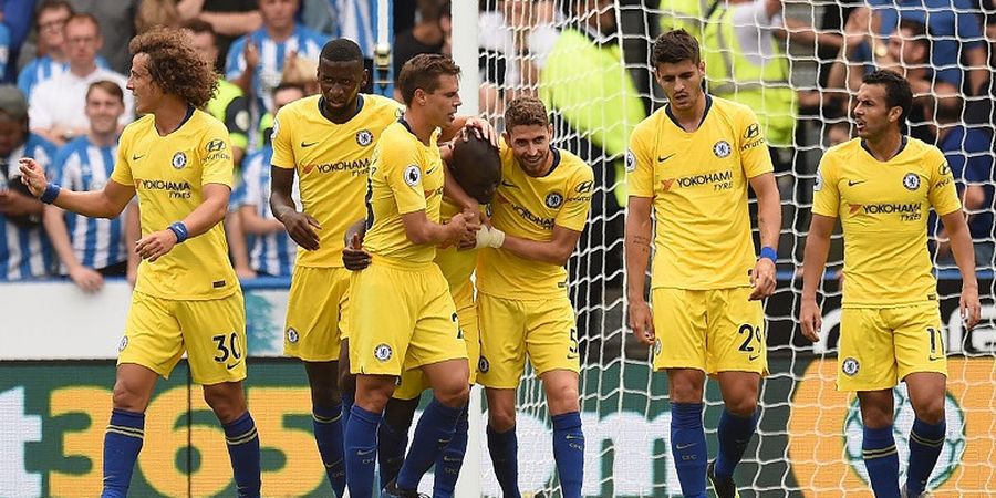 Huddersfield Vs Chelsea - Pasukan Maurizio Sarri Unggul 2-0 pada Babak Pertama