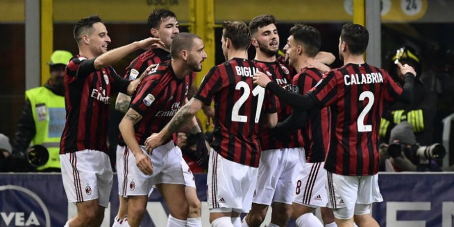 AC Milan Vs Sampdoria - Teruskan Tren Positif, Rossoneri Buka Peluang Main di Liga Europa 2018-2019