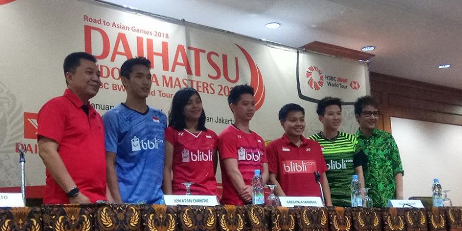 Daya Tarik Indonesia Masters 2018 Hadirkan Sederet Pemain Top Dunia