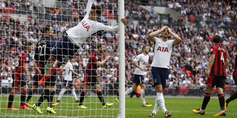 Tottenham Hotspur Vs AFC Bournemouth - Harry Kane dkk Kesulitan Bongkar Pertahanan The Cherries di Babak Pertama
