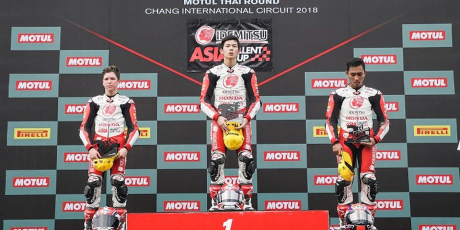 Afridza Munandar Bangga Bisa Persembahkan Podium pada Balapan Kedua Asia Talent Cup 2018