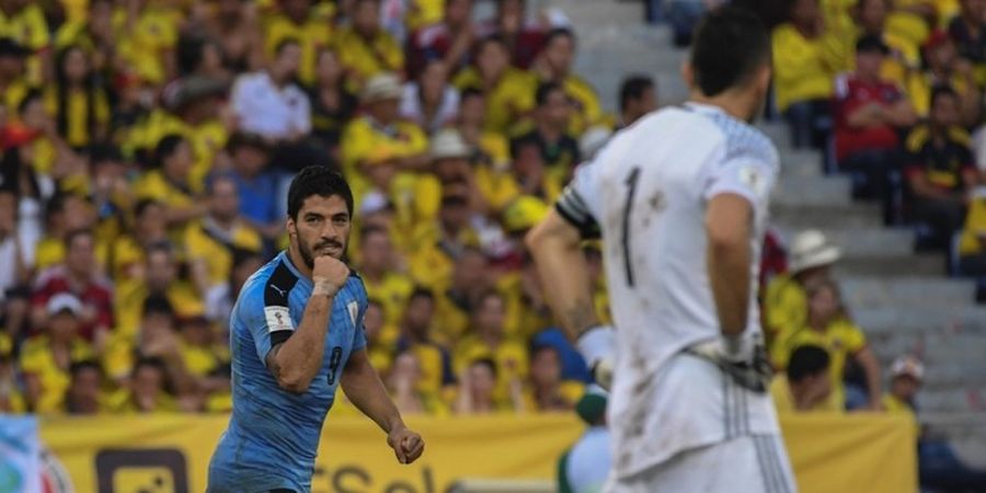 Komentar Luis Suarez Seusai Cetak Gol di Bawah Terpaan Hujan