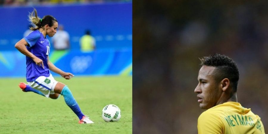 Neymar Dianggap Tidak Lebih Hebat dari Pesepak Bola Putri