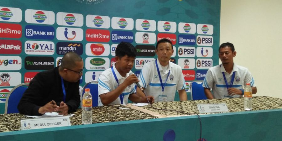 Pelatih Timnas U-19 Kamboja Bangga dengan Anak Asuhnya Usai Tumbang dari Myanmar