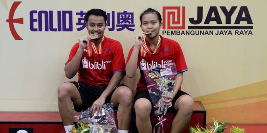 Usai Memenangi Kejuaraan Bulu Tangkis Asia Junior 2017, Ini yang Didapatkan Rehan Naufal/Siti Fadia 