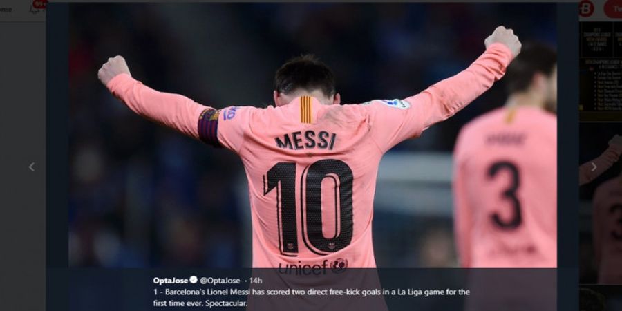 Baru Lima Kali Main di Liga Spanyol, Pemuda 19 Tahun Ini Sejajar dengan Lionel Messi
