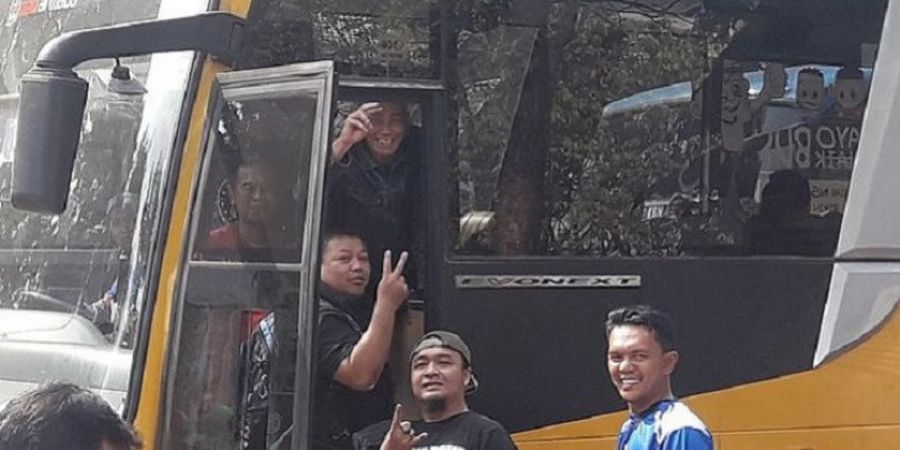 30 Bus Bobotoh Menuju Surabaya Jelang Laga Persebaya Kontra Persib