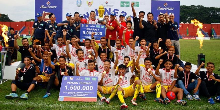 Jawa Timur Mencari Bibit Sepak Bola dari Kalangan Santri