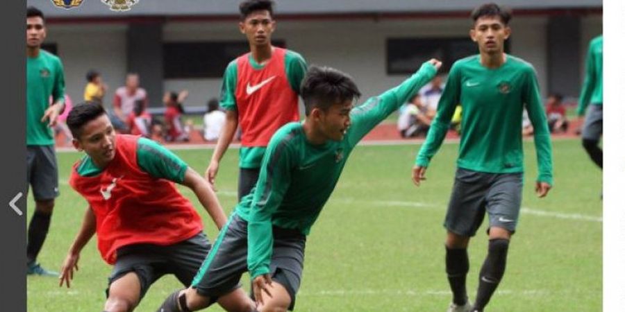 Indonesia Vs Kamboja - Saddil Ramdani Cadangan, Egy Jadi Kapten Ini Starting Line-up Timnas U-19