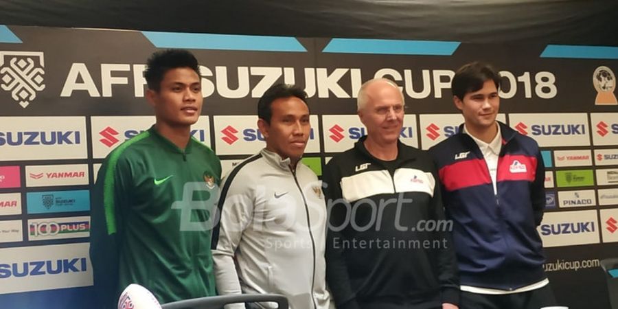 Piala AFF - Sven-Goran Eriksson Tak Ingin Filipina Kalah dari Timnas Indonesia