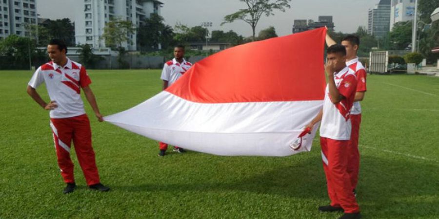 SEA Games 2017 - Upacara Bendera Timnas U-22 di Malaysia, Ezra Walian Jadi Petugas Pembawa Bendera