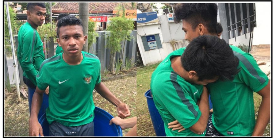 Ritual Unik Timnas Indonesia U-19 Saat Pemusatan Latihan di Yogyakarta