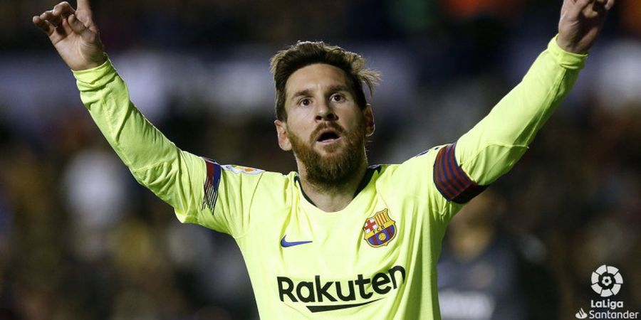 Hasil Liga Spanyol - Lionel Messi Hat-trick, Barcelona Berpesta Gol
