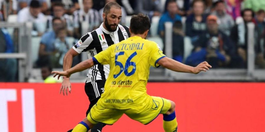 Gilas Chievo 3-0, Juventus Pertahankan Rekor Sempurna di Puncak Klasemen
